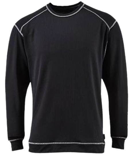Upper body underwear 93% Polyester wicking 7% Spandex