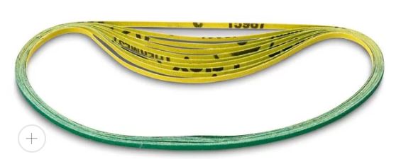 Ceramic abrasive belt length 520 mm width 3 grit 120 - for BF10-280E