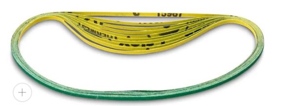 Ceramic abrasive belt length 520 mm width 6 grit 120 - for BF10-280E