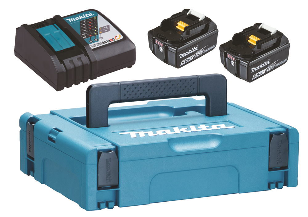 Pack énergie 18V LXT (2 batteries 6Ah + 1 chargeur simple)