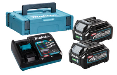 Energy pack 2 batteries 40V Max XGT 2.5Ah + fast charger