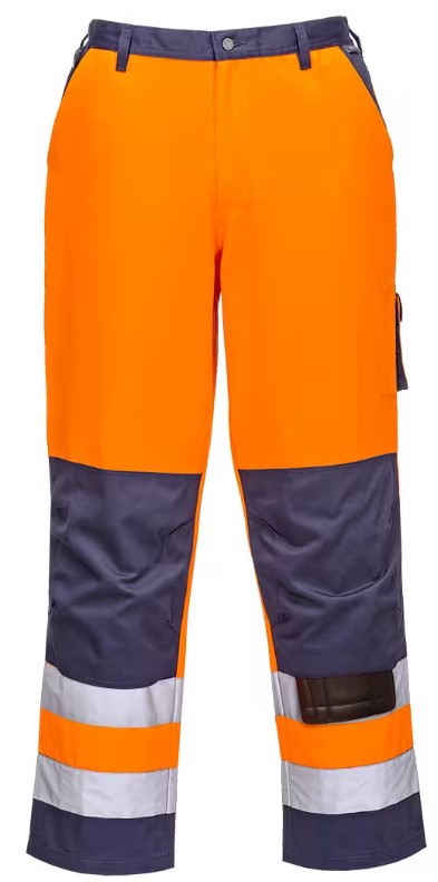 Pantalon de travail HV TX51 - orange/marine