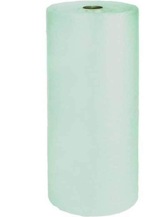 Bubble wrap made from 50% recycled materials, width 1m x 25ml