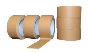 Adhésif papier kraft autocollant brun 50 cm x 50 ml