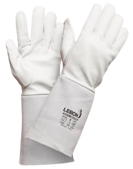 Gant soudeur TIG manchette de 15Cm
