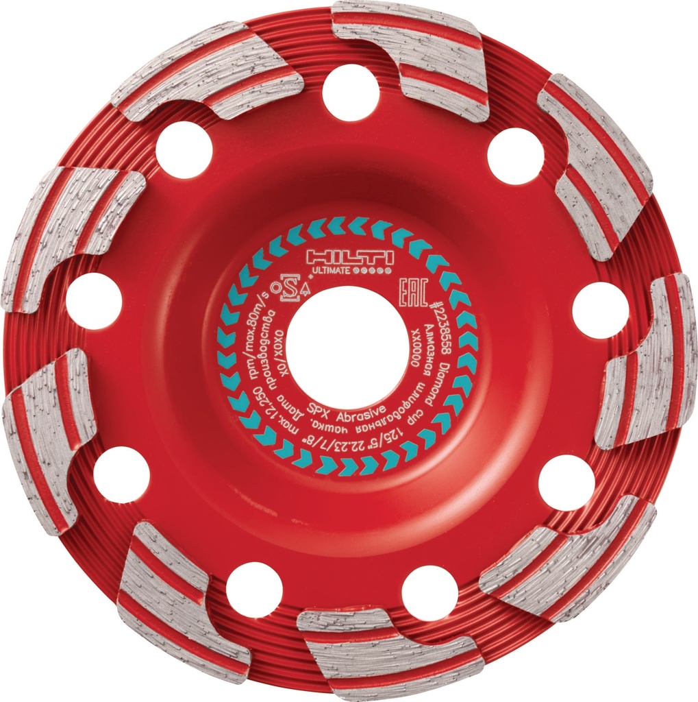 Diamond grinding wheel DG-CW 125/5 SPX abras for DGH130