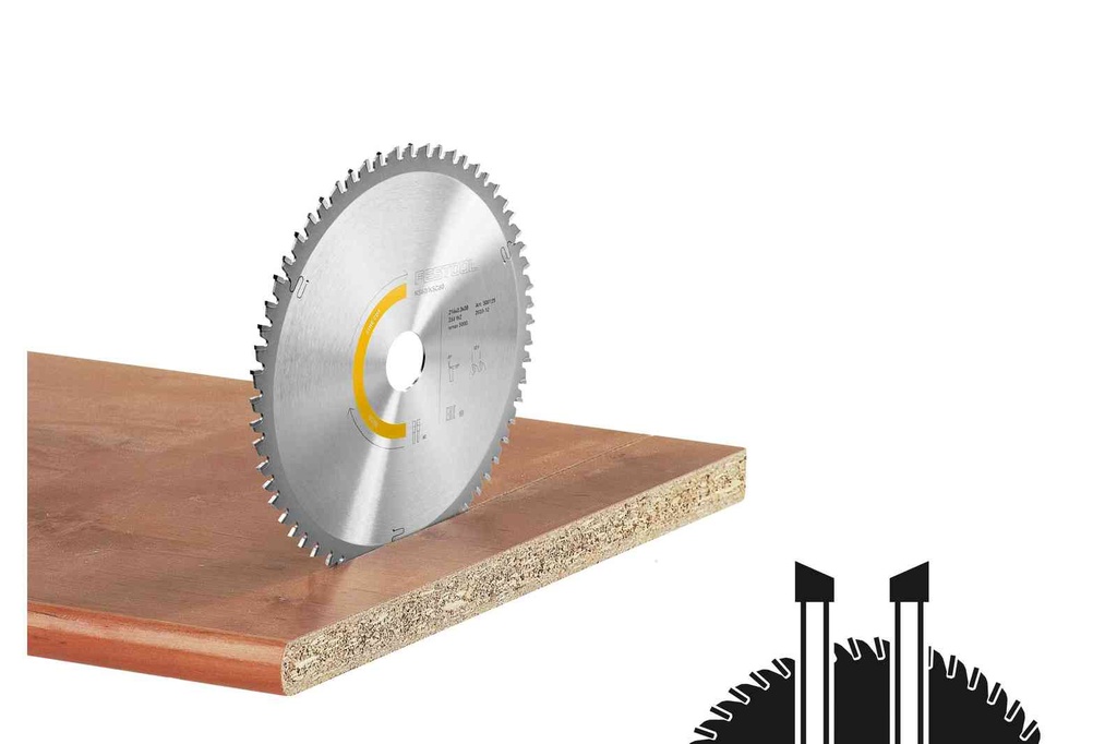 Lame de scie a onglet bois coupe fine HW 216x2,3x30