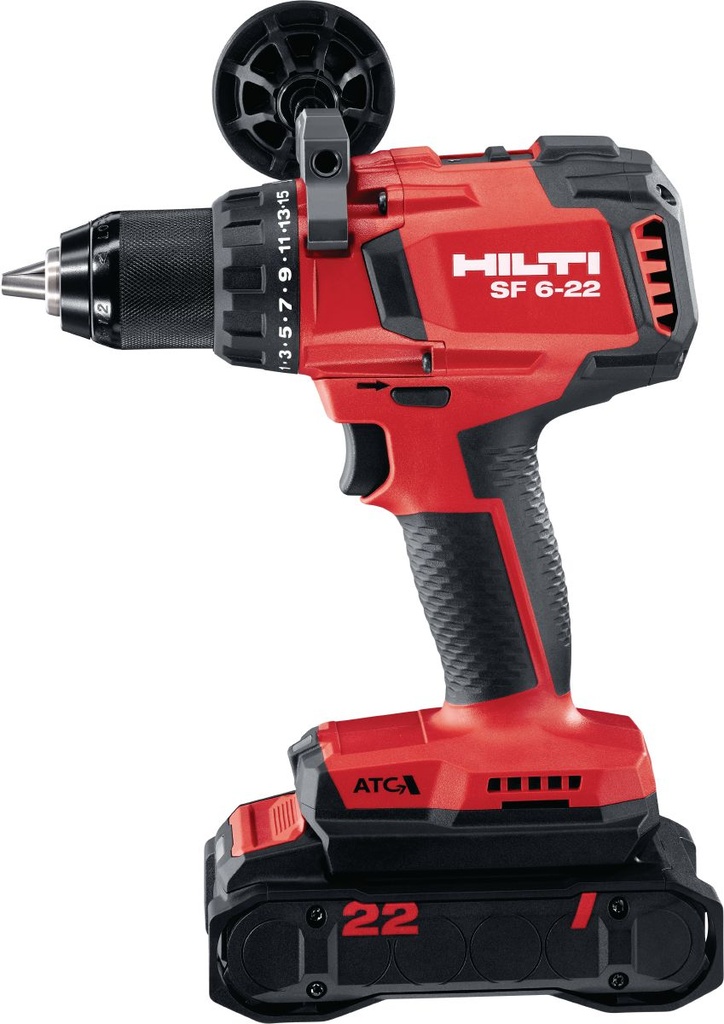 Nuron SF 6-22 drill driver set + 2 B 22-85 + C6