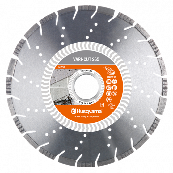 Asphalt disc Diam. 230 (heavy duty) VARI S65 for K535i