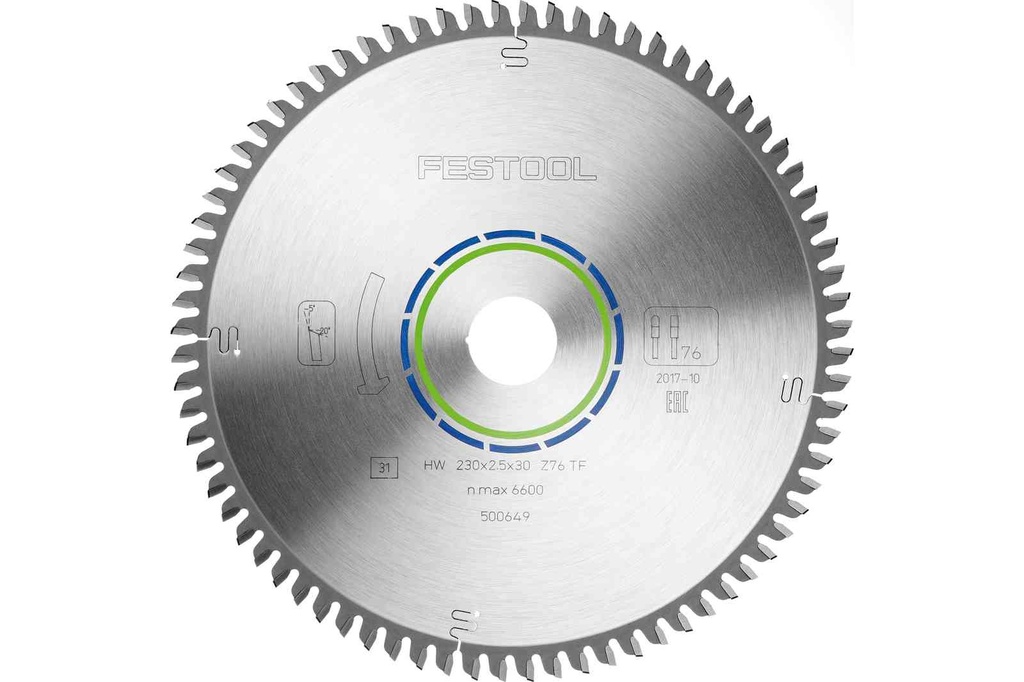 Circular saw blade for aluminum/plastics 230x2.5x30