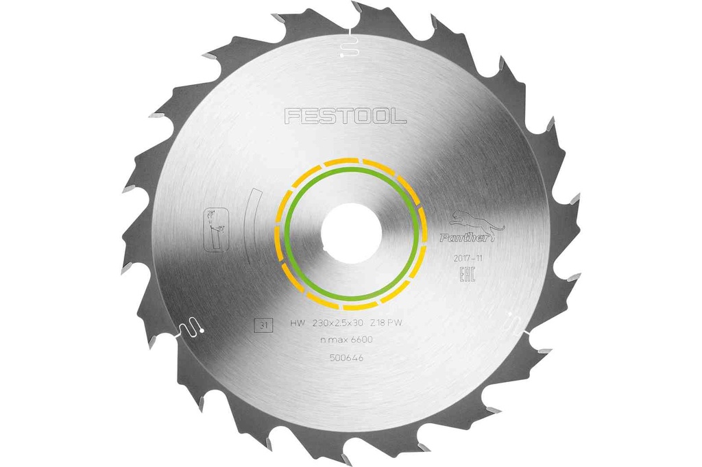 Circular saw blade for wood (long cut) 230x2.5x30