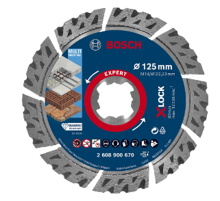 EXPERT 125x2.4x12mm concrete diamond disc