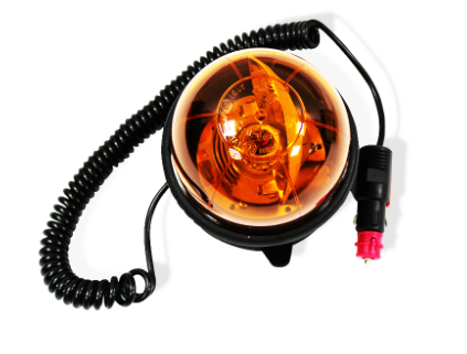 Gyrophare standard MAG 12-24V magnétique (Sans Ampoule)