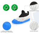 Surchaussures anti-dérapante jetables Bi-matière Haute Résistance (sachet de 50 pièces)