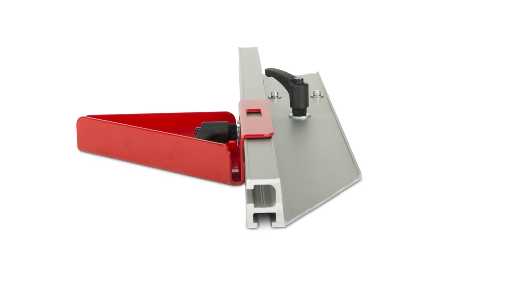 Longitudinal stop for DCX-250 XPERT saw
