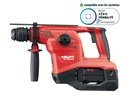 Perforateur sans fil TE 30-22 Nuron - 3,8J - Diam. 5-28mm - Avec 2 batteries 8Ah + 1 chargeur + conso