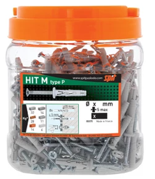 [CO152165] HITM 6X40/12P hammer anchor (750 pack)