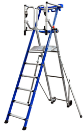 [PO154405] Plate-forme individuelle F6 ULTIM 6 marches stabilisateur