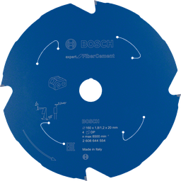 [EL155068] Circular saw blade for fiber cement - battery saws