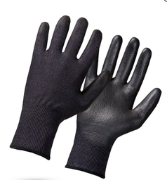 [EP169244] Gant anti coupure fin et durable noir BLACKTACTIL