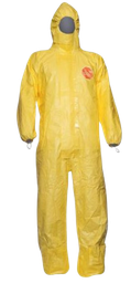 [EP170307] Combinaison jetable Tychem 2000 C Catégorie III Conbinaison type 4, 5 et 6 avec cagoule