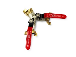 [CO004580] 3-way Y valve - 1 inlet in 3/4 - 2 outlets in 1/2