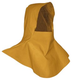 [EP006129] Cagoule en cuir pour soudage et oxycoupage