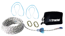 [EP020433] Ligne de vie temporaire Tempo 3 - sangle 18M - 3 personnes