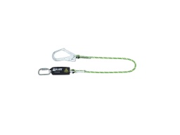 [EP020153] 1.5m halyard lanyard - 1QT + 1GO65 TA with absorber