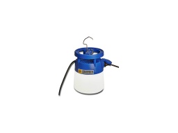 [IN010642] Pot à Leds incassable MBerg 230V prise française câble 5Ml bleu - Logo Distrimo