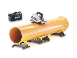 [EL009771] Scie coupe tube Pipe Cut P400 pour PVC,PE PP... 100 A 400mm