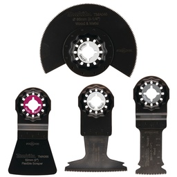 [EL008681] Set of 4 wood and parquet accessories for oscillating knife