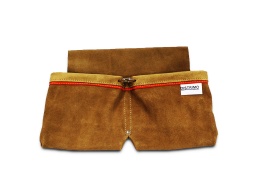 [OU004050] Sacoche à clou bipoche cuir