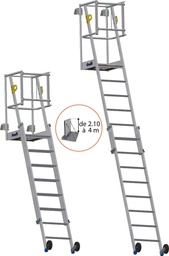 [PO003658] Individual aluminum platform for Premur 3.80m max under DV hook