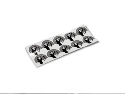 [SI010011] Helmet sticker Diam. 40 mm foreman (sheet of 10)