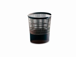 [EN001457] Corbeille à papier 15 litres plastique noir