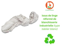 [EN007973] Chiffons blancs coton 1er choix (Carton de 10Kg)
