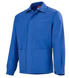 [EP008169] Veste de travail bleue 100% coton