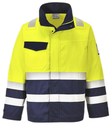 [EP018224] HI VIS Modaflame antistatic jacket