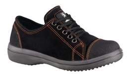 [EP008210] Chaussure basse lacet Vitamine Noir femme