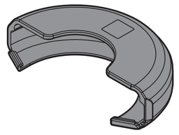 [EL124071] Removable cutting guard for FEIN THS 125 grinder