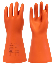 [EP126113] 1000V insulating electrician glove latex composite mechanical protection - Class 0