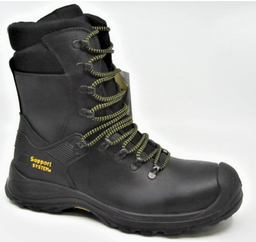 [EP147285] High-top lace-up shoe + Zip 117 black 74201 - GRISPORT