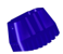 [PO148004] Wrap-around skate 60 Blue MAD P and SKD