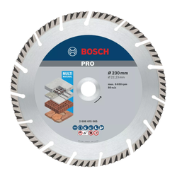 [EL148079] Disque Diamant Multi matériaux PRO 230x22.23x10mm