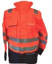 Parka de pluie Multirisques Etanche Protection Arc KALDVIK HV AXIONE devant cœur (sur cde)