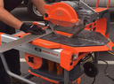 Scie sur table carrelage IQTS244 avec aspiration cyclonique