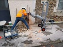 Bras 0 Gravité support T avec chariot mobile grutable