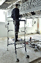 Plate-forme individuelle GAZELLE MINI hauteur réglable