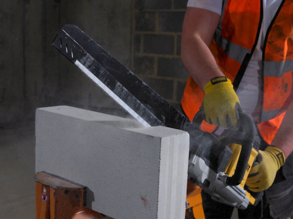 Lames HSS 450mm pr béton cellulaire DT2975 pour scie alligator EL0183162